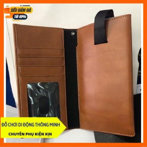 [HÀNG CHẤT] Bao Da Rút Puloka Cho IPhone X/XS Kiêm Vi Đựng Điện Thoại, Tiền, Thẻ ATM