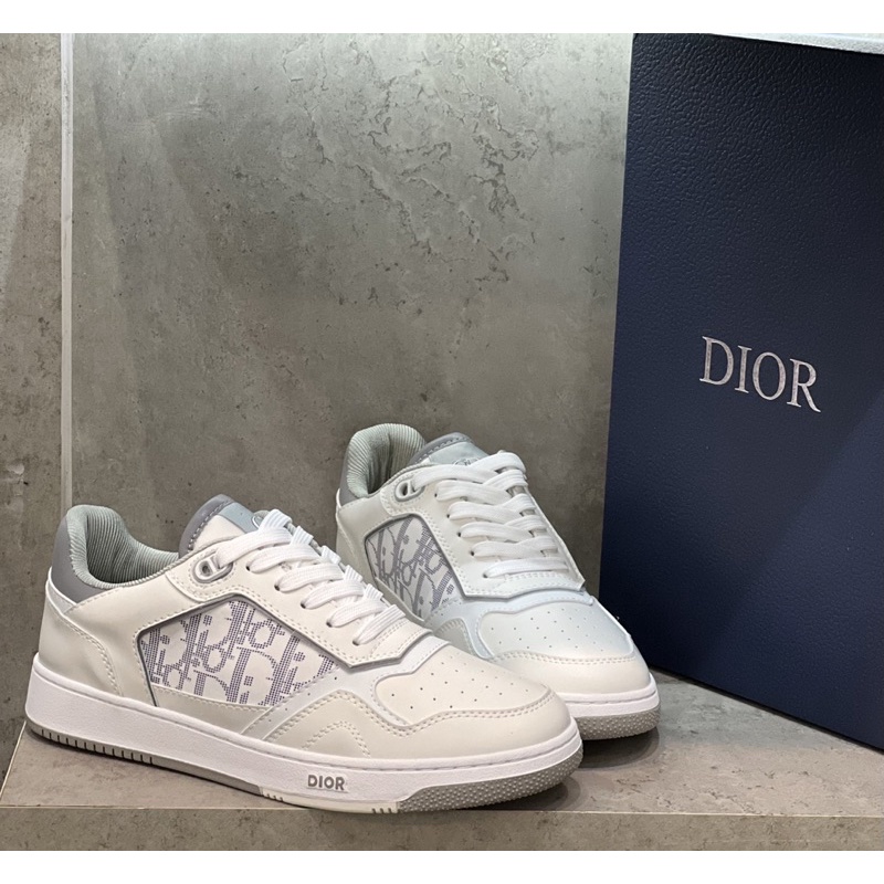 Giày Snea.ker. Dio.rr. phối vân thêu phối da thật nhập khẩu💥HÀNG 1:1💥Giày Dio.rr, thể thao Nam đế đúc hảng xuất khẩu new