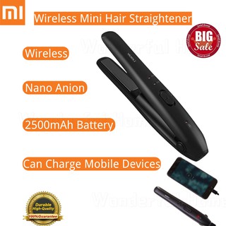 XIAOMI YDuỗi Tóc không dây _ Dụng cụ làm tóc uốn sắt _ Có thể uốn và duỗi tóc, dễ dàng mang theo