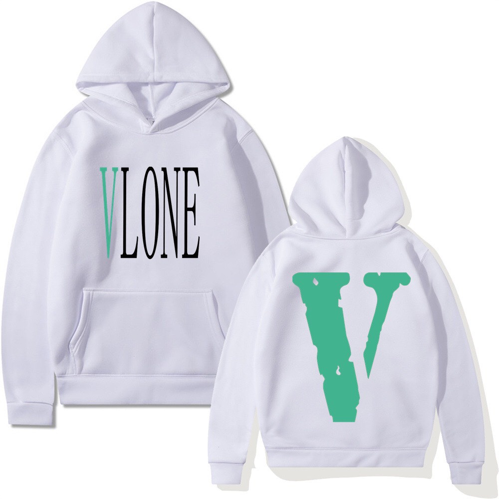 Áo Hoodie From Rộng Unisex In Chữ V - VLONE Cao Cấp , Áo Chất Nỉ Mềm Mại Style HOT TREND TTSPA0100
