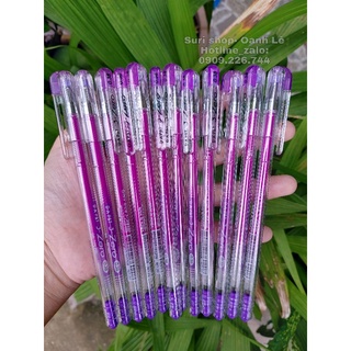 Hộp 12 cây bút gel mực tím Zero chính hãng Hàn Quốc