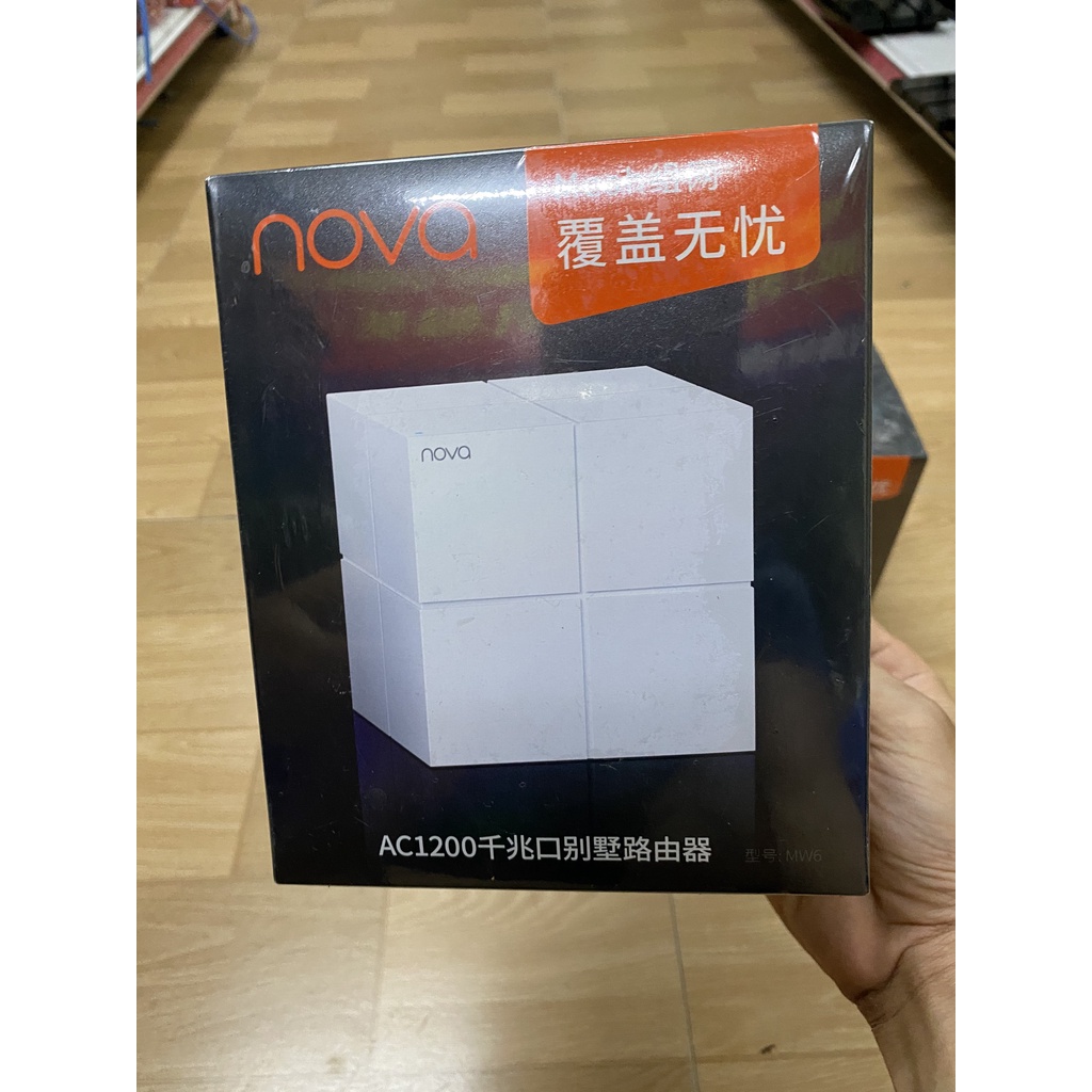 Bộ 3 Wifi Mesh Tenda Nova MW6 - Ghép nối nhiều thiết Bị - Ghép Nối Không Dây Cho Vùng Phổ Sóng Rộng Hơn 500m2