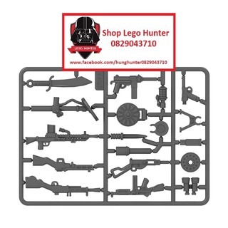 Army Minifigures Phụ kiện trang bị vũ khí nhân vật K1708