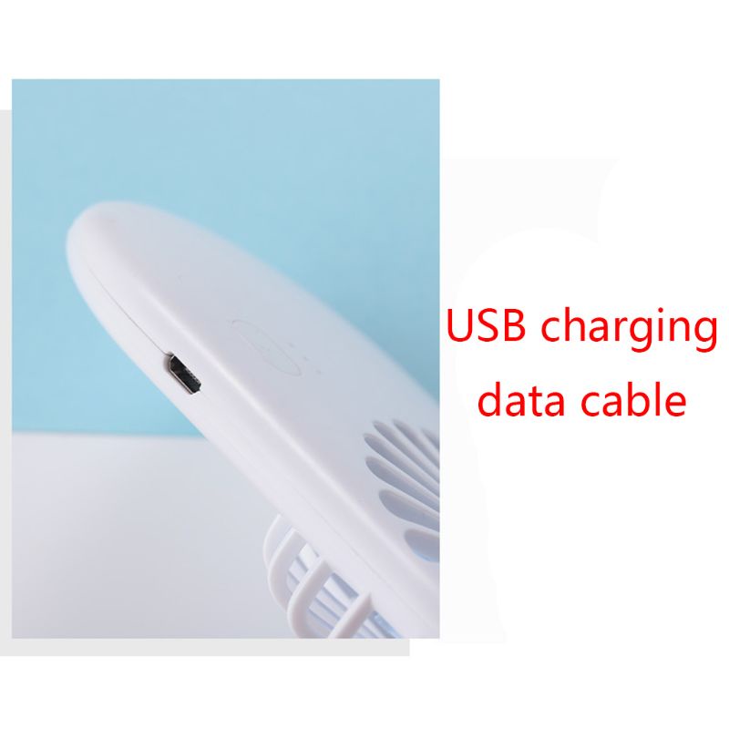 Quạt Mini Cầm Tay HSV 800mAh Có Thể Sạc Lại Bằng Cổng USB