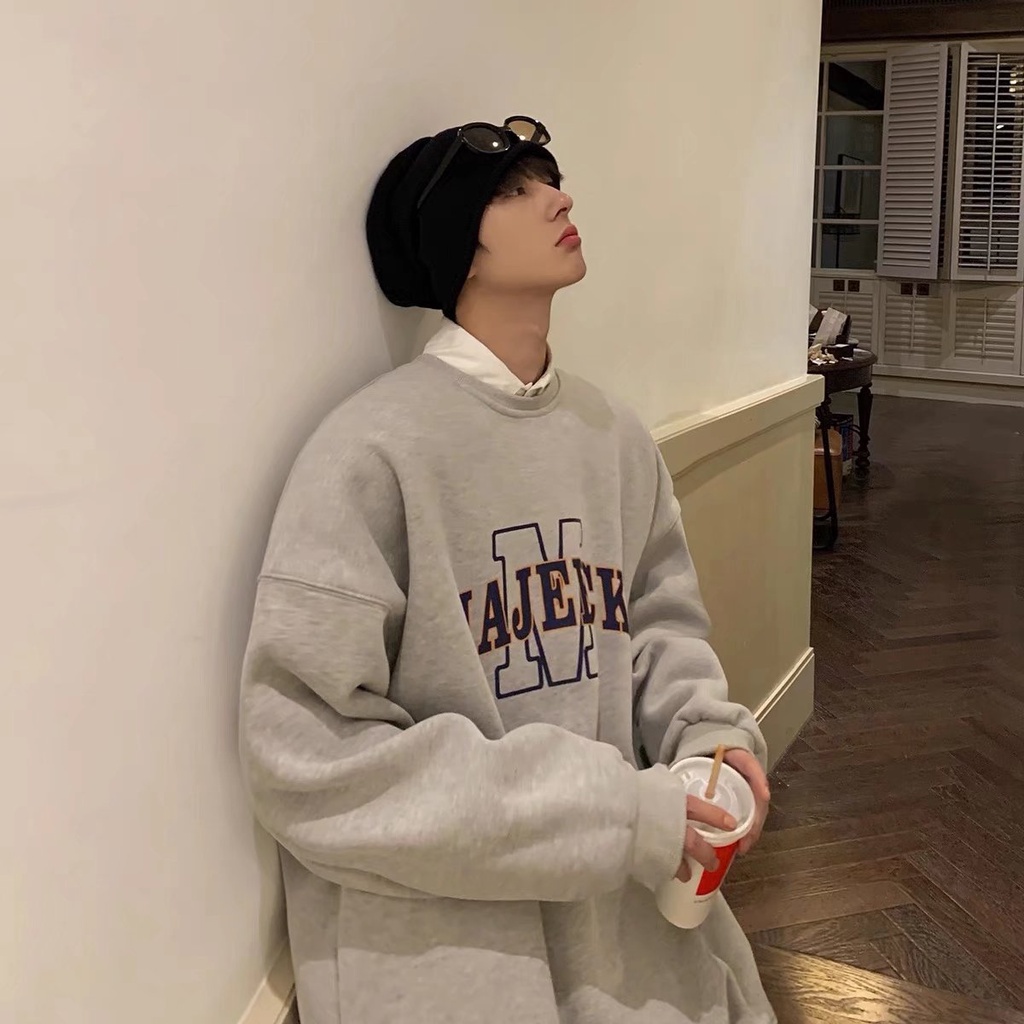 Áo thun dài tay - áo longsleeve chất cotton in chữ mặc thoáng, thấm hút mồ hôi dễ phối đồ cổ tròn thời trang cá tính