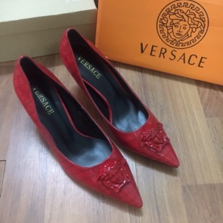 Cao gót versace êm chân hàng thiết kế