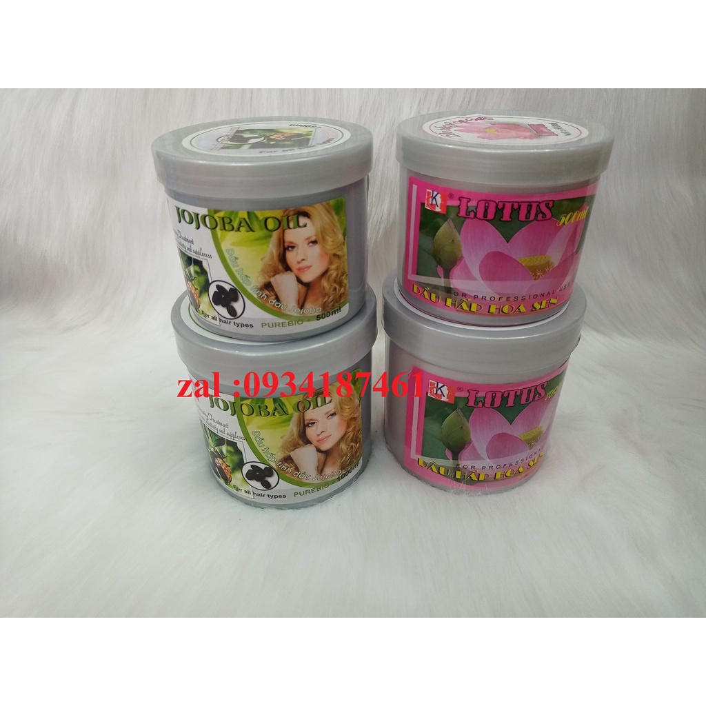 Dầu hấp Hoa Sen Jojoba