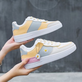 giày Thể Thao / giày Sneaker Nữ Hoa Cúc 7 màu HÓT TREND Thu Đông 2020