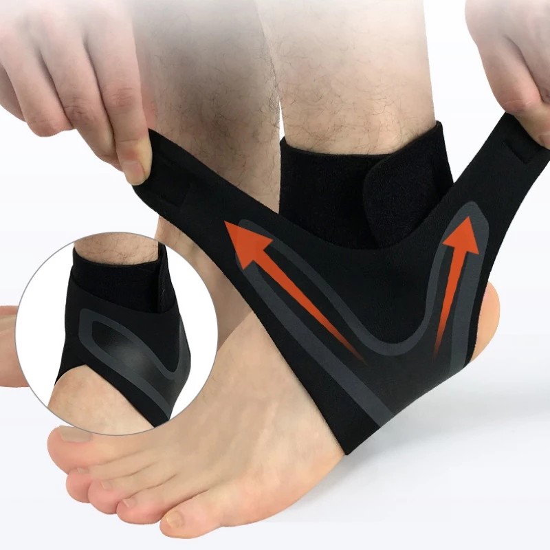Compression Anti Sprain Ankle Support Sports Basketball Ankle Brace Wrap Guard