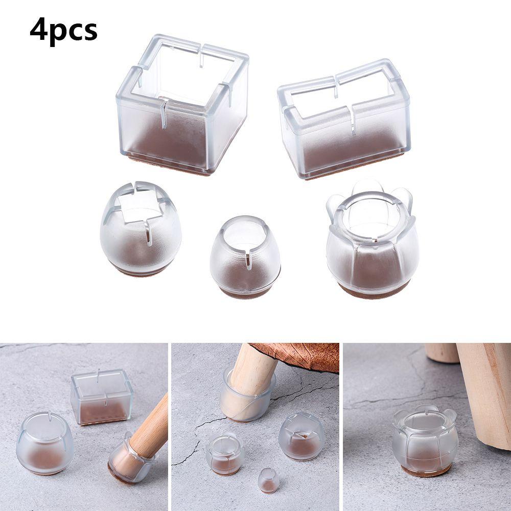 Bộ 4 Miếng Lót Chân Bàn Nội Thất Chống Trượt Tiện Dụng