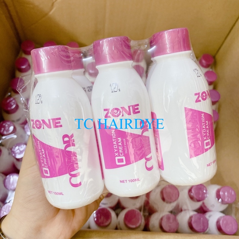 Oxy trợ nhuộm 100ml Zone ( thuốc nhuộm tóc)