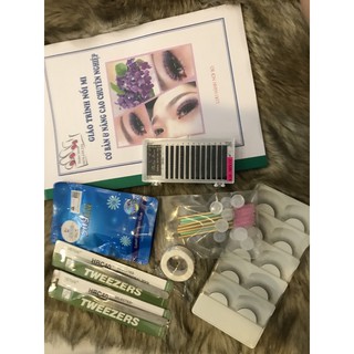 Bộ học nối mi và tài liệu hướng dẫn