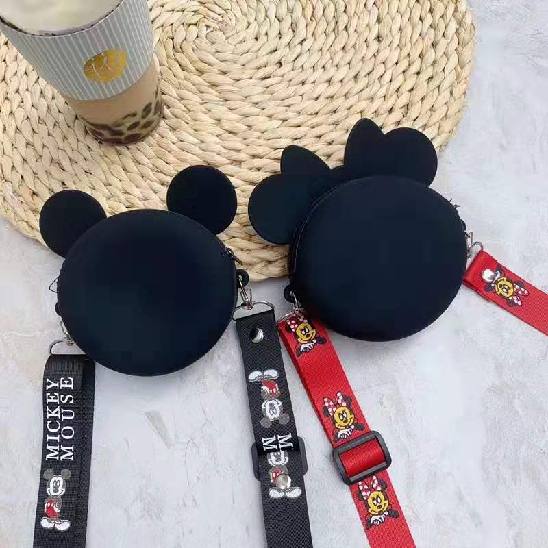Ví silicon đựng tiền xu hình Mickey Minnie dễ thương | BigBuy360 - bigbuy360.vn