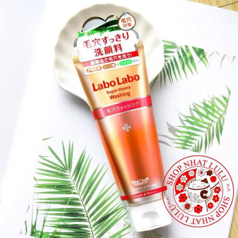 SỮA RỬA MẶT THU NHỎ LỖ CHÂN LÔNG DR.CI LABO LABO LABOLABO NHẬT BẢN (PSB MART90)