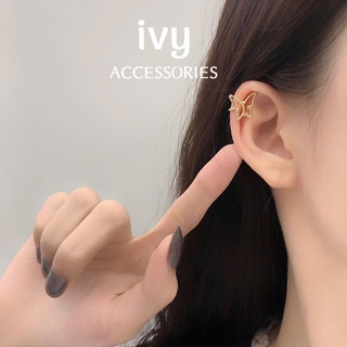 Bông tai nữ, Khuyên Tai vành tai hình bướm xinh xắn, độc đáo dành cho nữ Ivy.acc H58