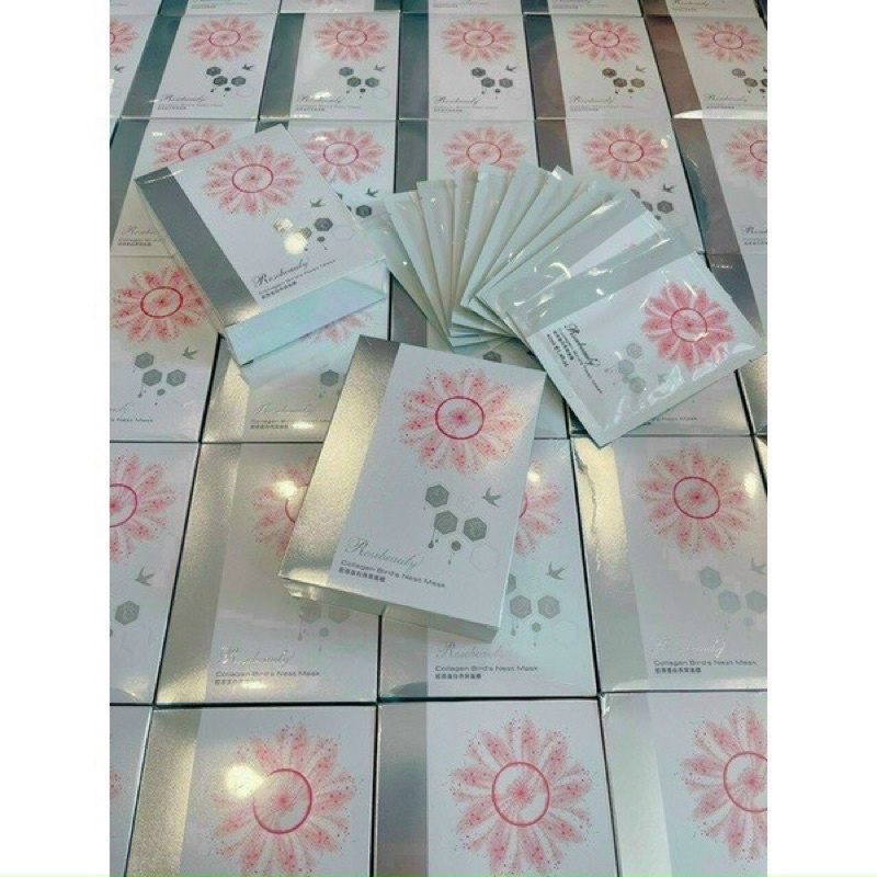 HỘP 10 MIẾNG 𝐂𝐎𝐋𝐀𝐆𝐄𝐍 𝐘𝐄̂́𝐍 𝐑𝐎𝐒𝐄𝐁𝐄𝐀𝐔𝐓𝐘 - 𝐓𝐑𝐀̆́𝐍𝐆 𝐃𝐀 𝐂𝐀̆𝐍𝐆 𝐁𝐎́𝐍𝐆.