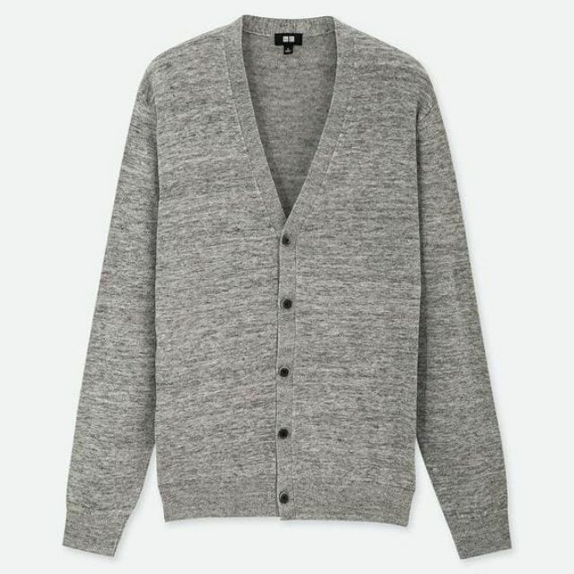 Áo khoác len cardigan nam cổ tim trẻ trung, năng động của Uniqlo