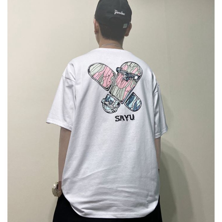 Áo thun tay lỡ Unisex, áo phông form rộng M226 LK SHOP