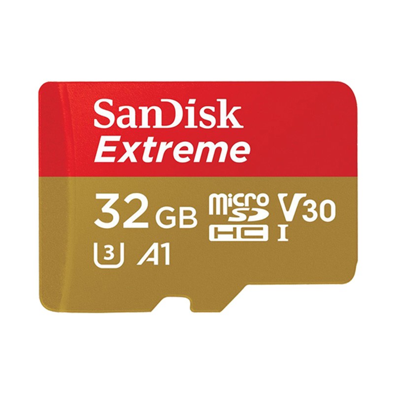 Thẻ nhớ MicroSDHC SanDisk Extreme 32GB ~ 160MB/s - Bảo hành 5 năm
