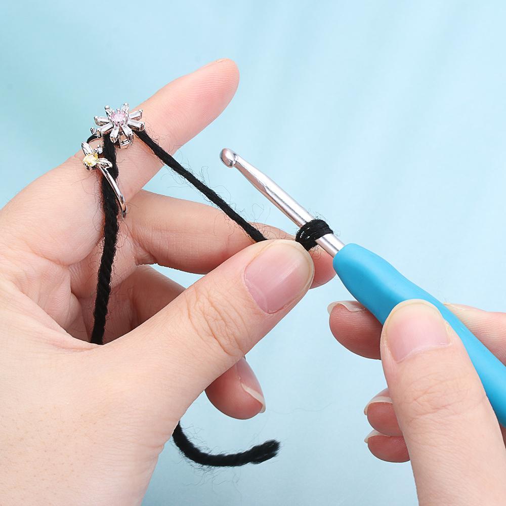 SUSANS Vòng Đan Len Thủ Công Hình Vương Miện Có Thể Điều Chỉnh