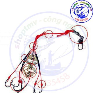 Lưỡi Câu Lăng xê 1 bộ 2 cái !