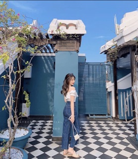 QUẦN JEANS LỬNG ỐNG RỘNG