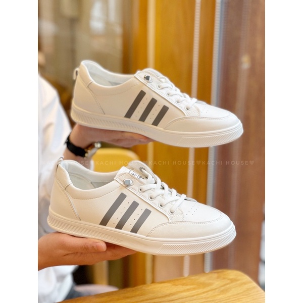 Giày Thể thao dây chun 3 sọc mẫu MM2211 - kachihouse