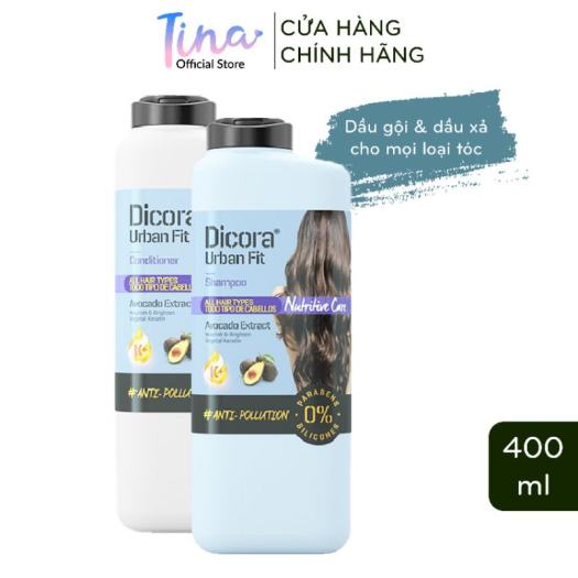 Dầu gội xả Dicora cho từng loại tóc