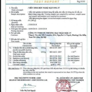 Viên tinh bột nghệ Mật ong 37