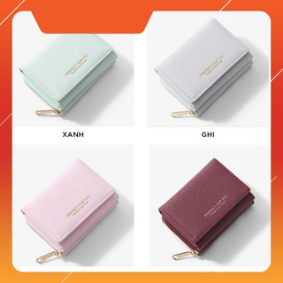 Ví nữ đẹp cầm tay mini cao cấp PERFECT FOR YOU nhỏ gọn bỏ túi LUVADO VD325