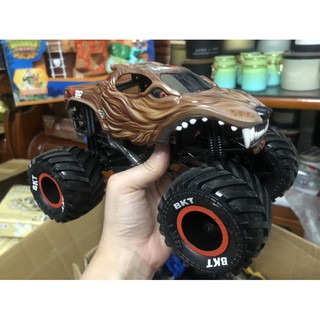 Xe monster jam sói nâu