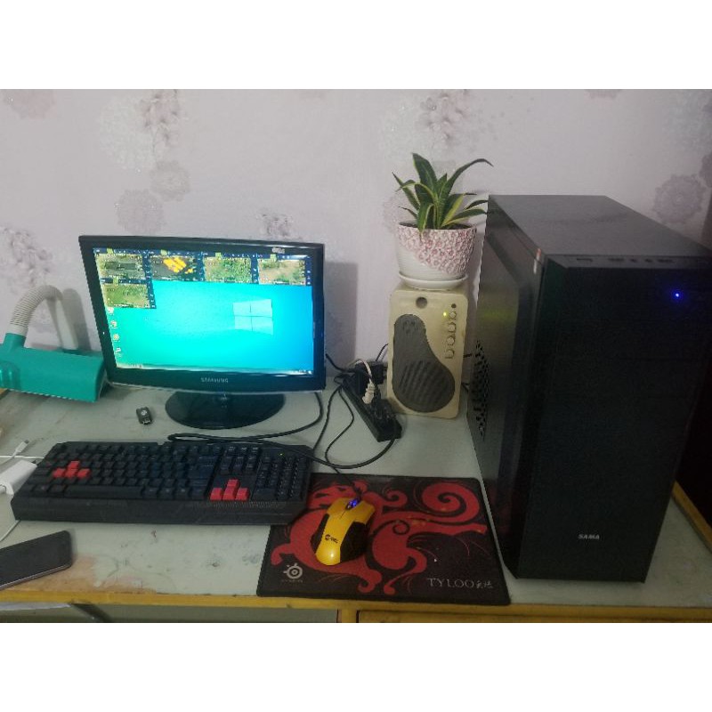 BỘ MÁY GAMING GIÁ SINH VIÊN AMD/RAM 8G/GT730 2G/SSD 120G/LCD 20INCH