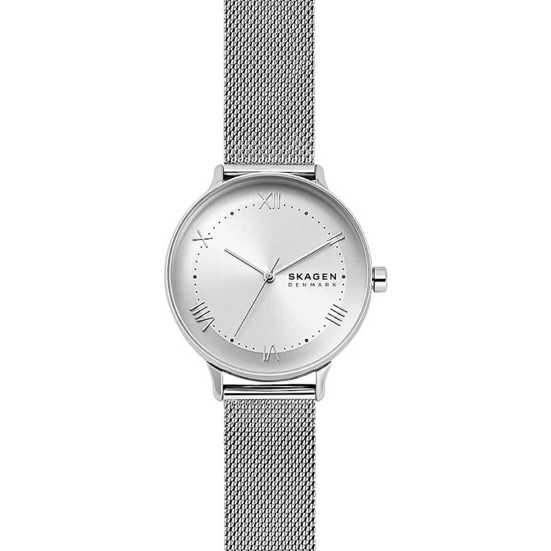 (Auth) ĐỒNG HỒ NỮ SKAGEN NILLSON SILVER