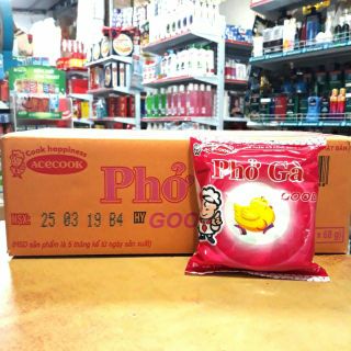 Phở gà good Acecook thùng 30 gói x68g.