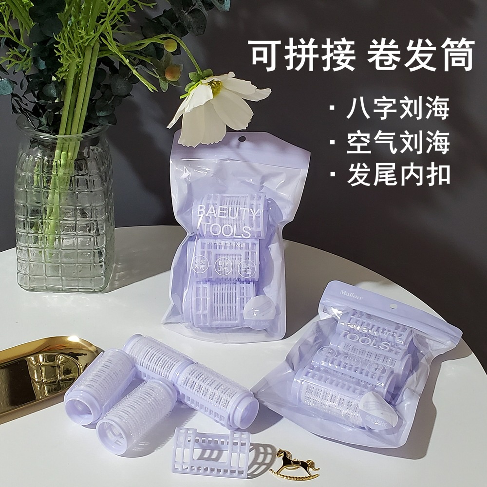 Lô cuốn tóc tự dính - hộp 6 cái và nhiều size lẻ