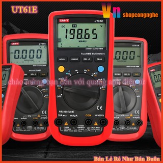 UT61E đồng hồ vạn năng điện tử chính hãng Uni-Trend