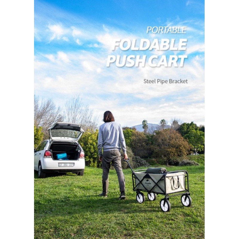 Xe đẩy dã ngoại gấp gọn 90L NatureHike NH19PJ001