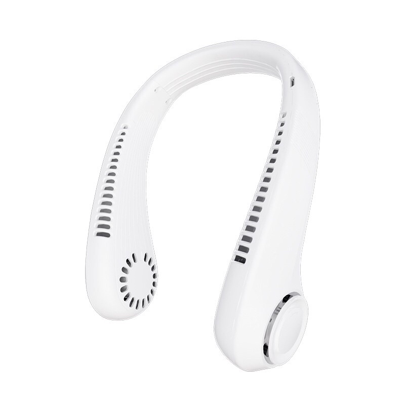 Quạt Đeo Cổ Tích Điện Siêu Hot Frend Đây - Quạt Đeo Cổ Chân USB Không Cánh Siêu Tiện Lợi , Thời Trang , Có Thể Mang Cầm