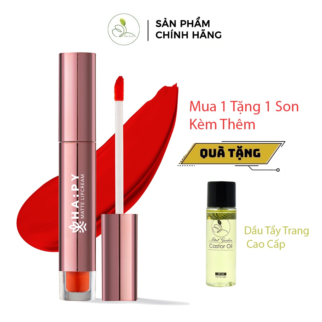 Son Happy kem lì Mini Garden Mattle Lipcream