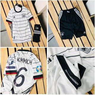 [ EURO 2021 ] Bộ Quần Áo Bóng Đá Đội Tuyển Đức Sân Nhà Hàng Mè Caro Thái Đẹp