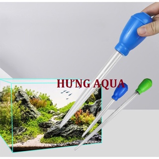 Ống hút cặn bể cá, ống bơm tay hút dung dịch lỏng, cây hút cặn, hút phân vệ sinh hồ cá nhỏ (hàng đẹp)