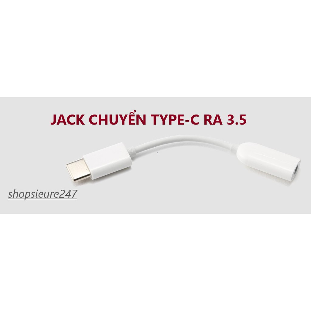 JACK CHUYỂN TYPE-C RA JACK 3.5