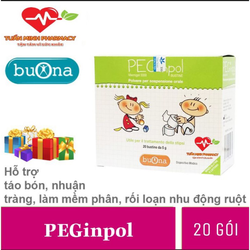 PEGinpol - Hỗ trợ táo bón cấp và mãn tính cho trẻ em