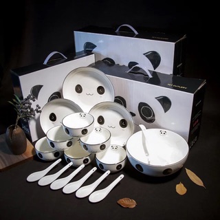 set bát đĩa thìa đũa dễ thương