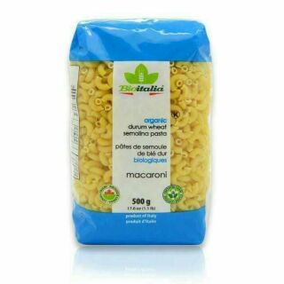 Nui ống macaroni hữu cơ