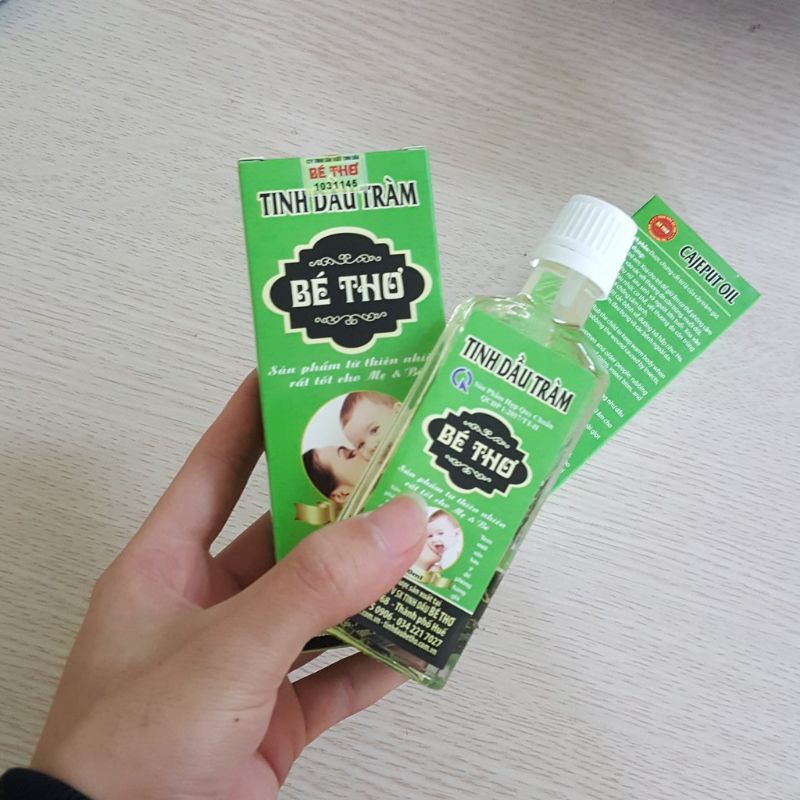 Tinh dầu tràm Bé Thơ, tinh dầu tràm Huế nguyên chất (dung tích 50ml)