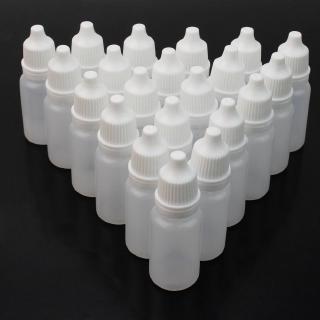Set 50 Chai Rỗng Đựng Dung Dịch Nhỏ Giọt Bằng Nhựa 10ml Đa Năng Tiện Dụng