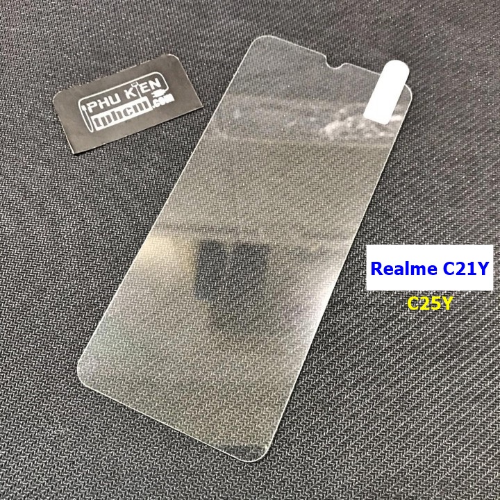 Dán cường lực chống trầy Realme C21Y - C25Y