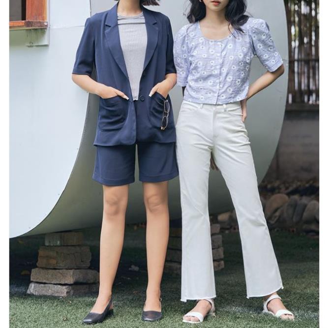 Happy Zoo - Quần khaki dài ống loe (2 màu) 2021 | BigBuy360 - bigbuy360.vn