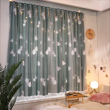 Rèm cửa dán tường siêu nhanh, không cần khoan đục mẫu họa tiết đủ kích thước giá tại kho
